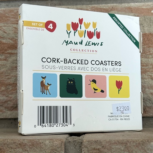 Maud Lewis art coasters - Picture 1 of 2